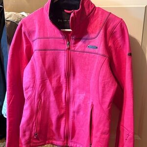 Under Armour Vibrant Pink Zip-Up Jacket